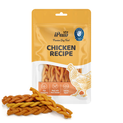 iPaw - Chicken Meat Braided Stick