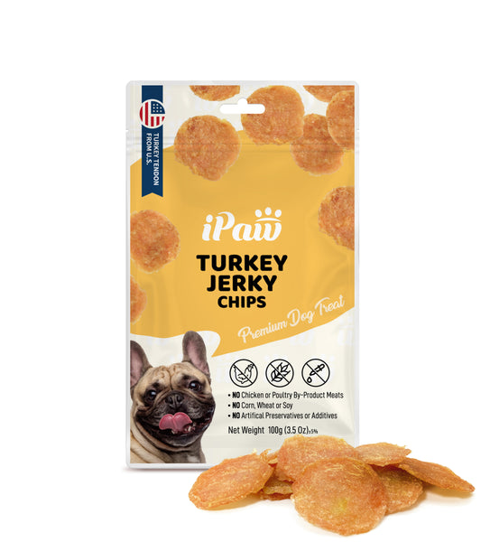 iPaw - Turkey Jerky Chips