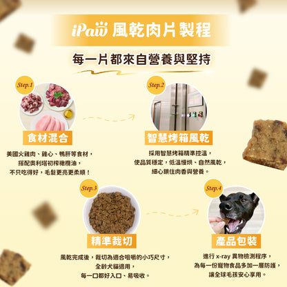 iPaw-Air-Dried Dog Training Treat