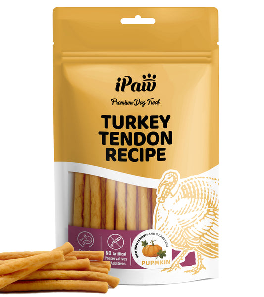 iPaw-Turkey Tendon for Dogs (Soft Strip)