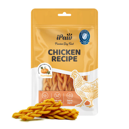 iPaw - Chicken Meat Braided Stick